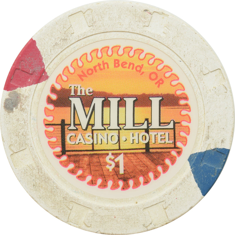 The Mill Casino North Bend OR $1 Chip