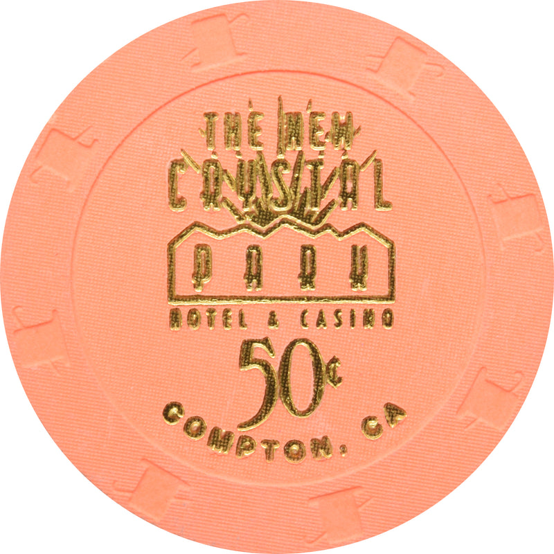 The New Crystal Park Casino Compton CA 50 Cent Chip