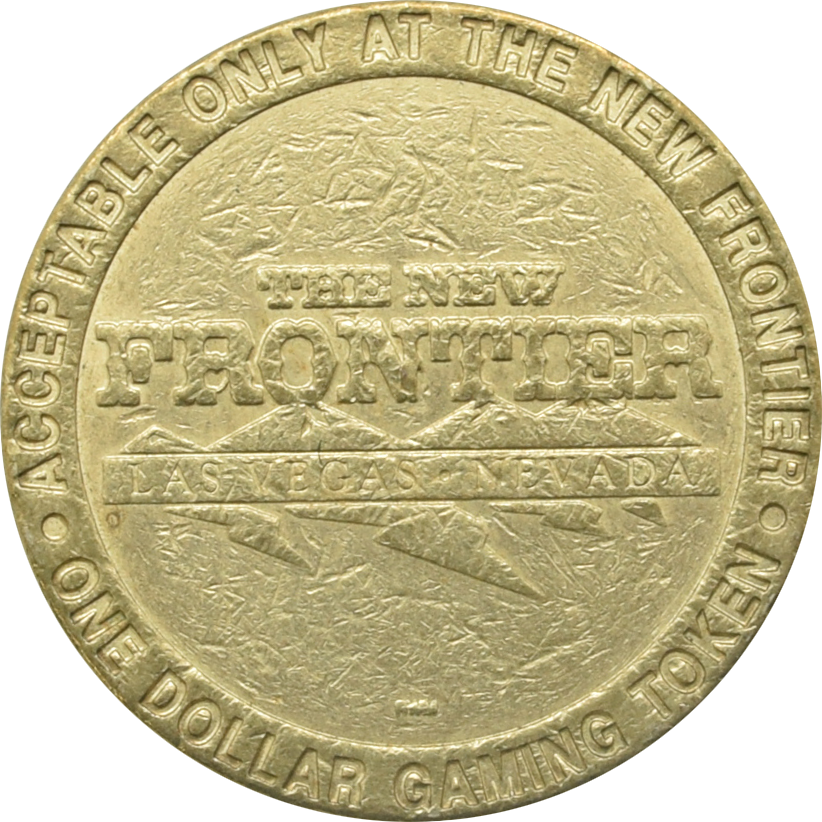 The New Frontier Casino Las Vegas Nevada $1 Token 1998