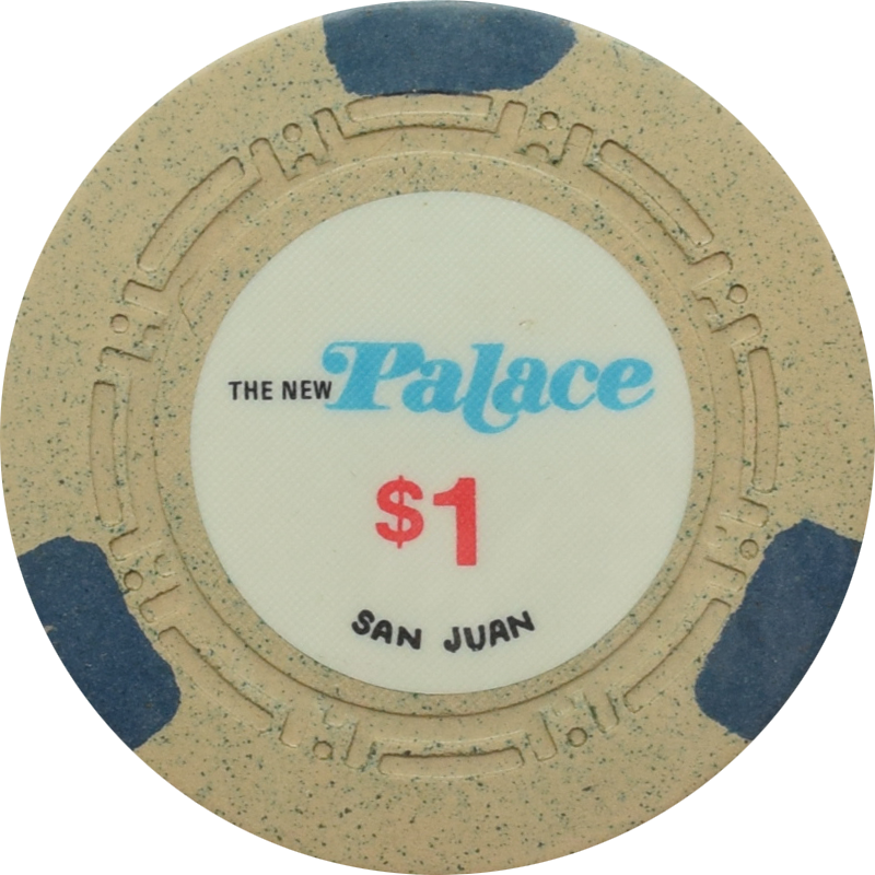 The New Palace Casino San Juan Puerto Rico $1 Chip