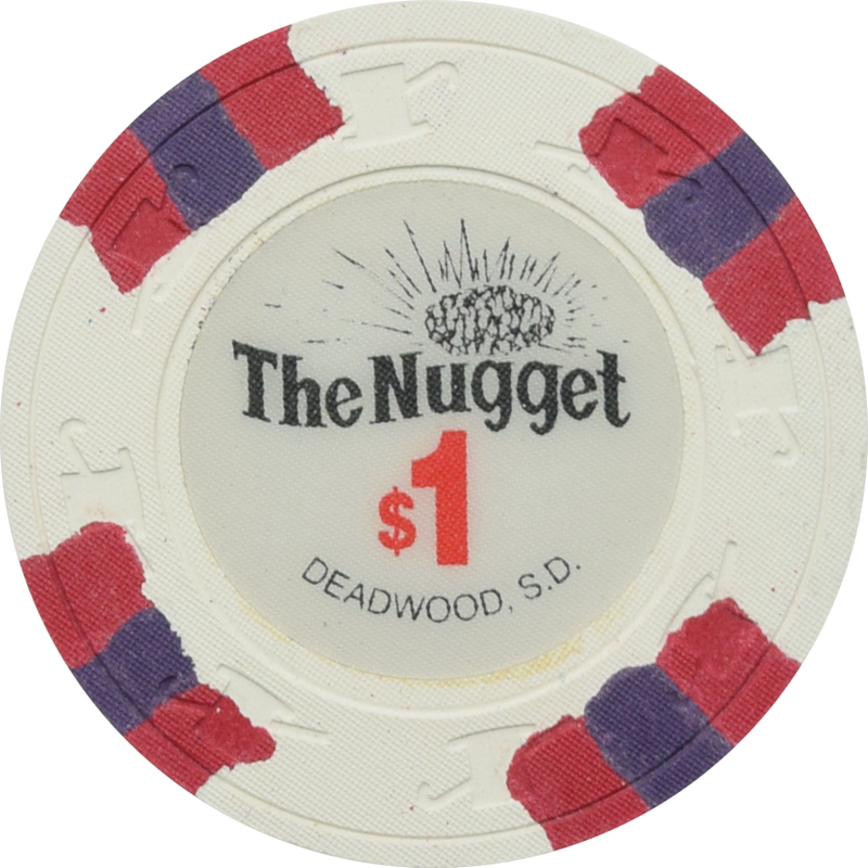 The Nugget Casino Deadwood South Dakota $1 Chip