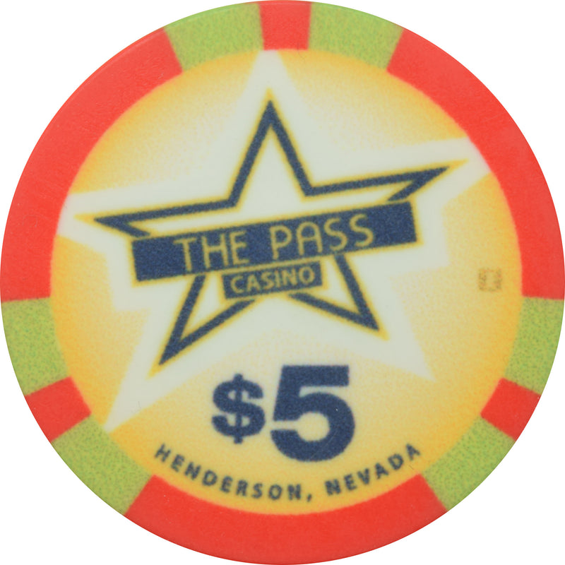 The Pass Casino Henderson Nevada $5 Chip