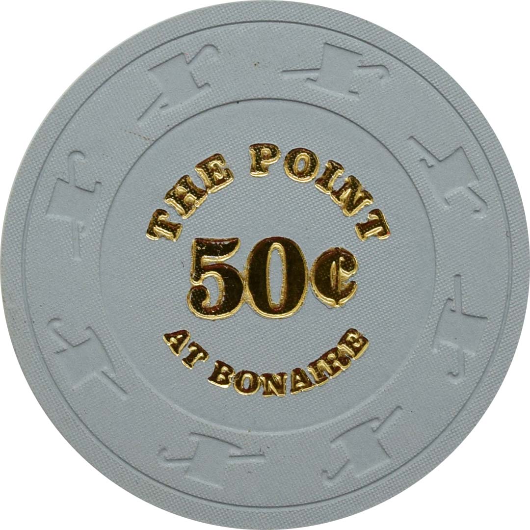 The Point at Bonaire Casino Kralendijk Bonaire 50 Cent Chip