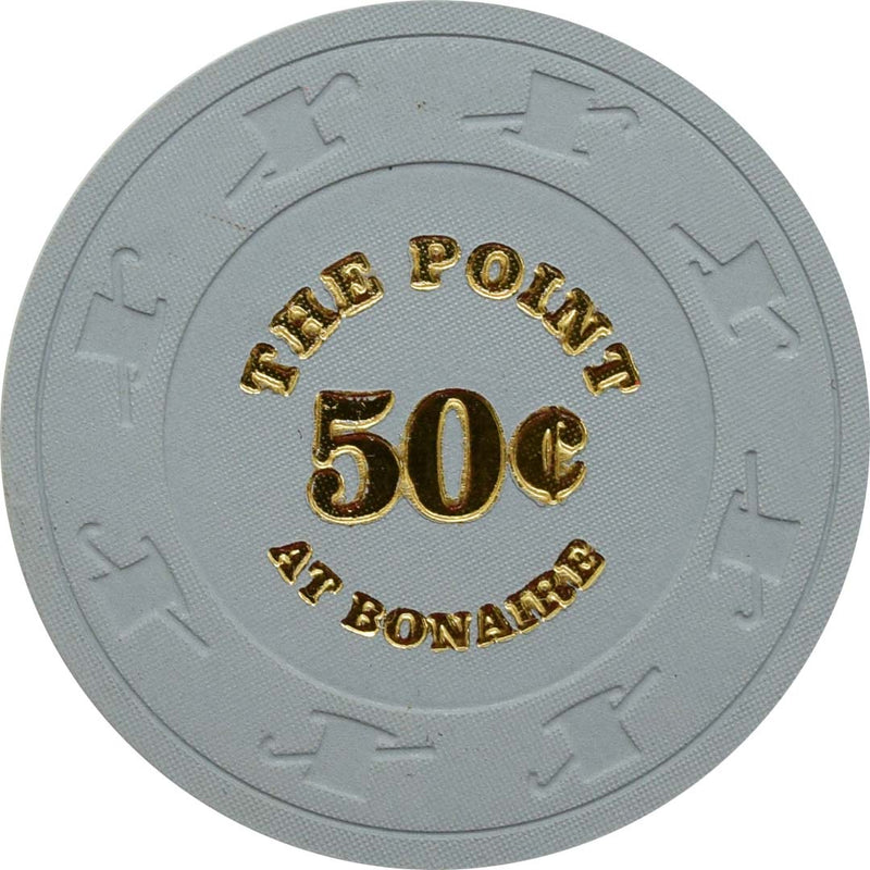 The Point at Bonaire Casino Kralendijk Bonaire 50 Cent Chip