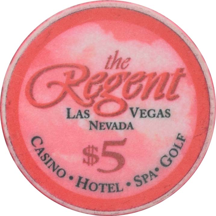 The Regent Casino Las Vegas Nevada $5 Chip 2000