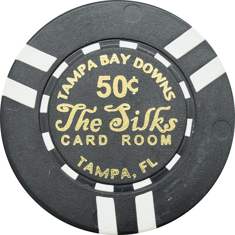 The Silks Card Room Tampa Florida 50 Cent Chip