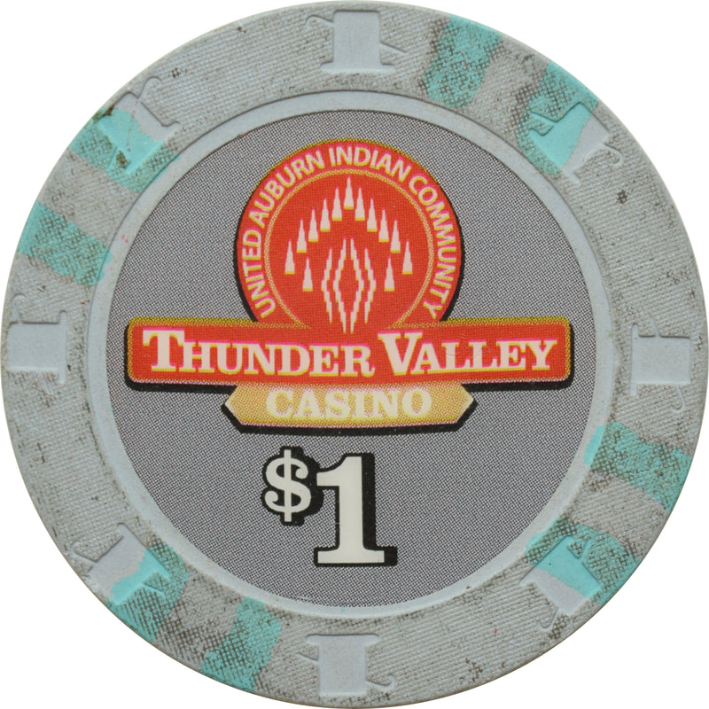Thunder Valley Casino Lincoln California $1 Chip
