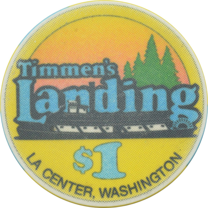 Timmens Landing Casino La Center Washington $1 Chip