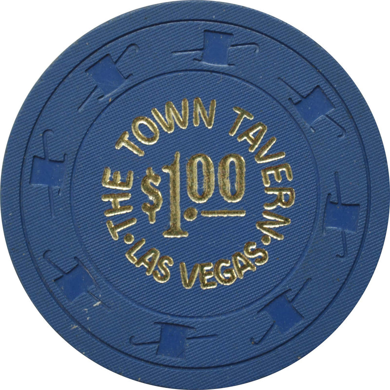 Town Tavern Casino Las Vegas Nevada $1 Chip 1965