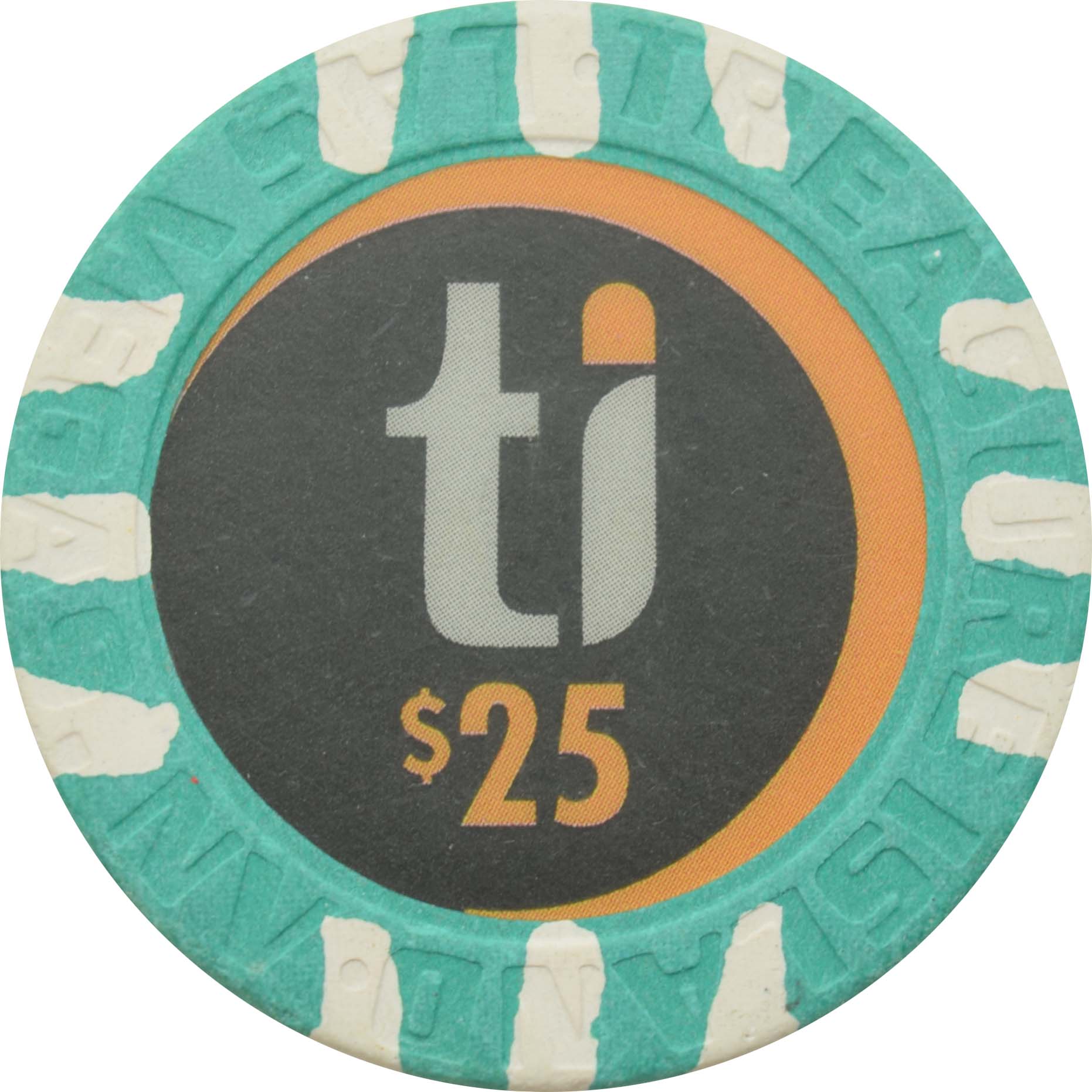 Treasure Island Casino Las Vegas Nevada $25 Chip 2003