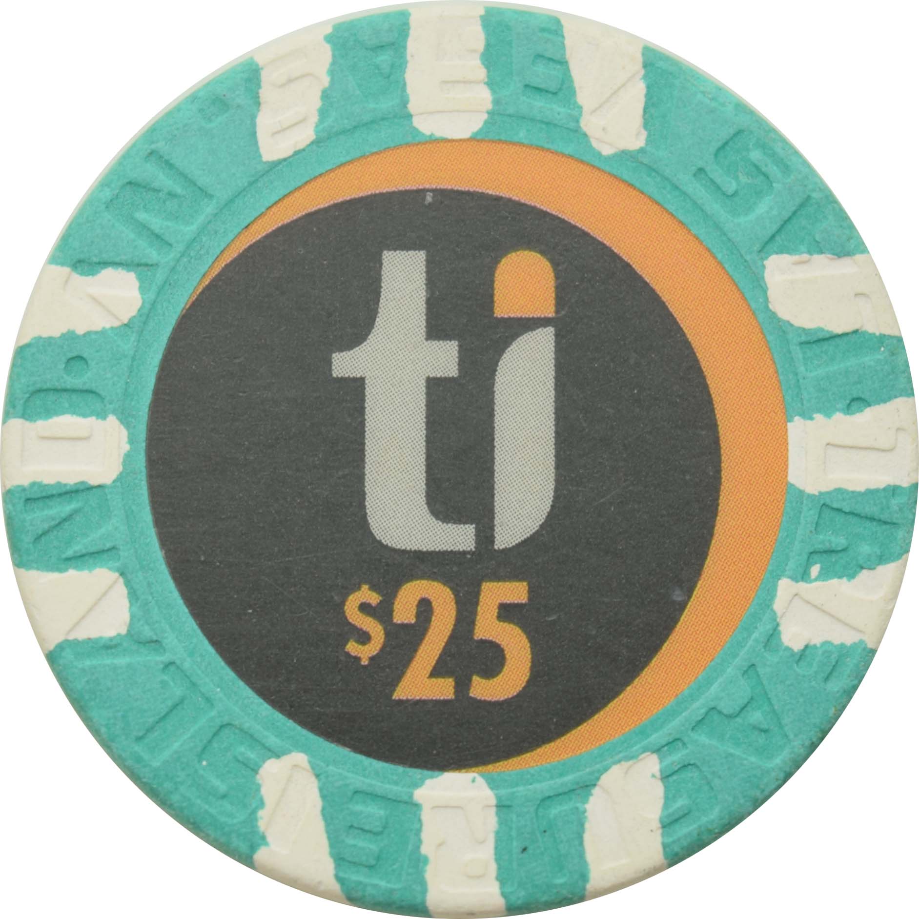 Treasure Island Casino Las Vegas Nevada $25 Chip 2003