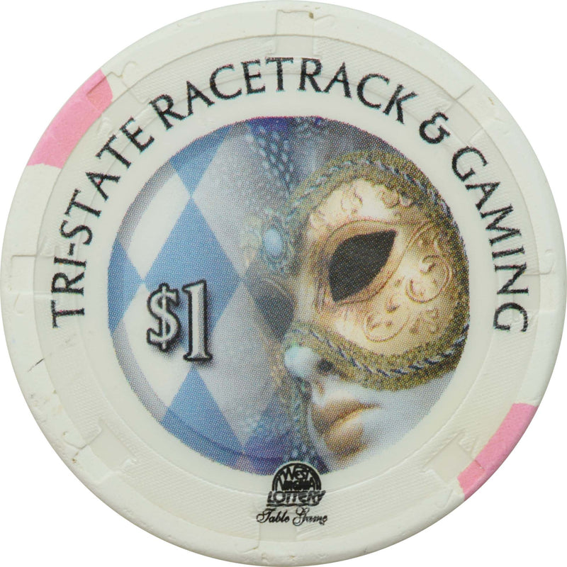 Tri-State Racetrack and Gaming Casino Charleston WV $1 Chip