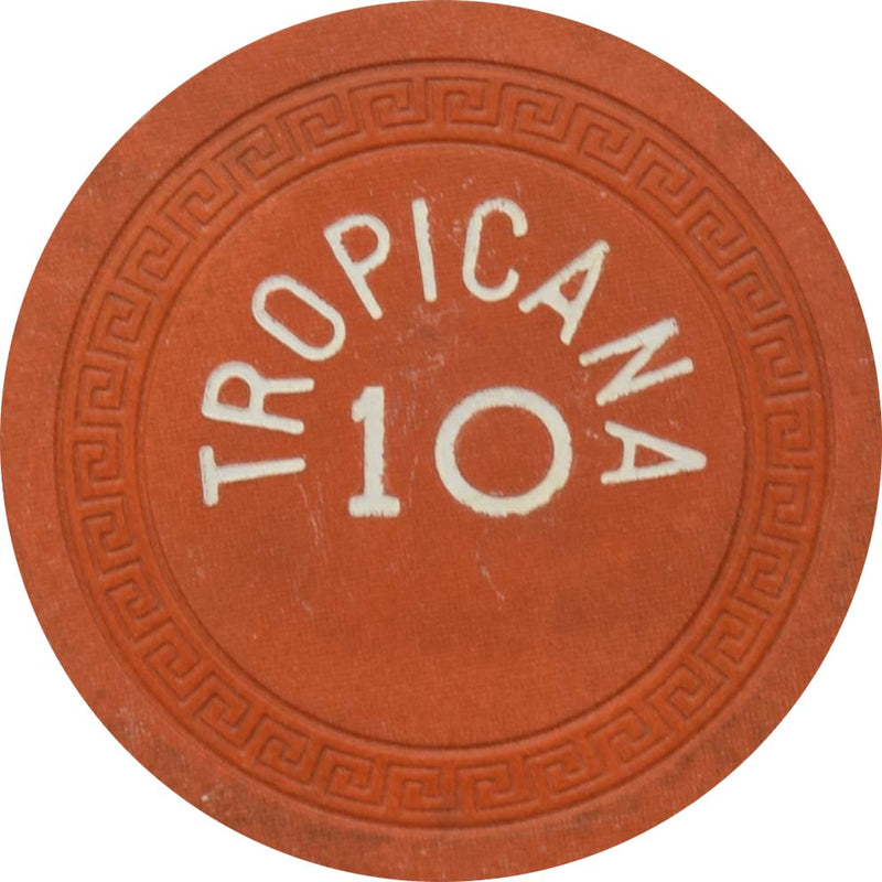 Tropicana Casino Havana Cuba Roulette 10 Orange Chip