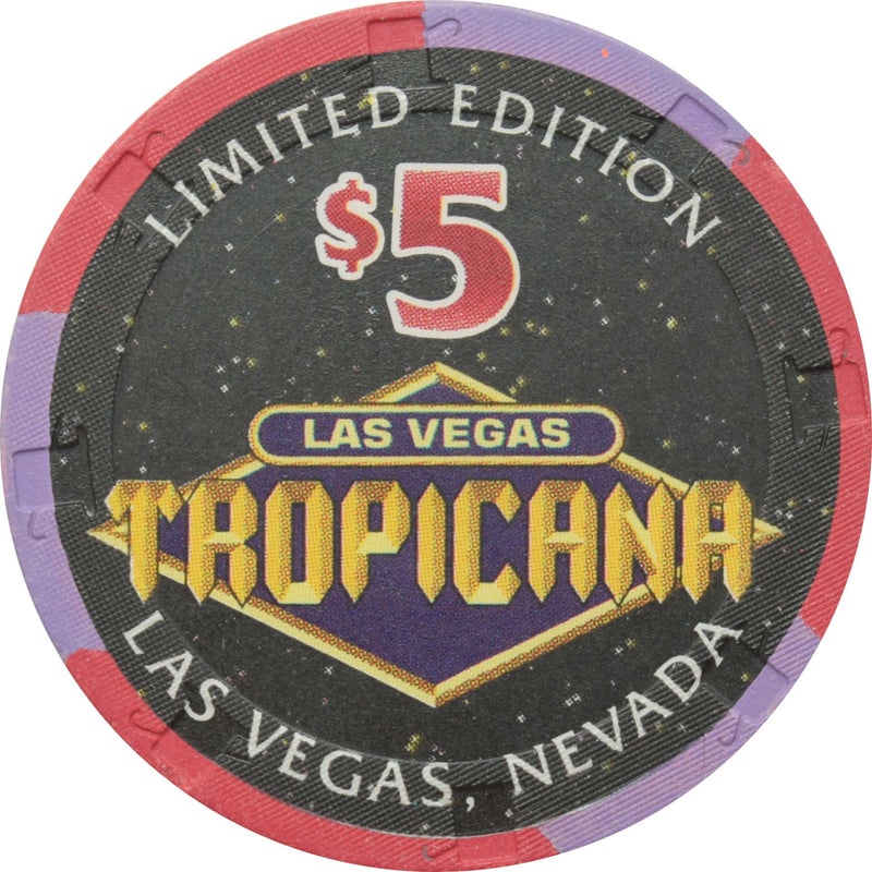 Tropicana Casino Las Vegas Nevada $5 Zodiac Series - Leo Chip 1998