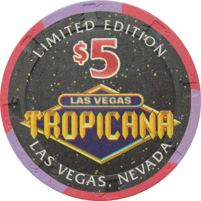 Tropicana Casino Las Vegas Nevada $5 Zodiac Series - Taurus Chip 1998
