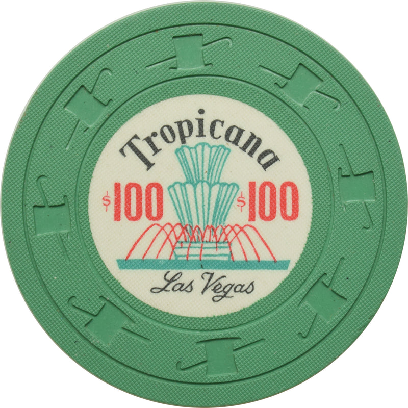 Tropicana Casino Las Vegas Nevada $100 VOID Money Clip Chip 1968