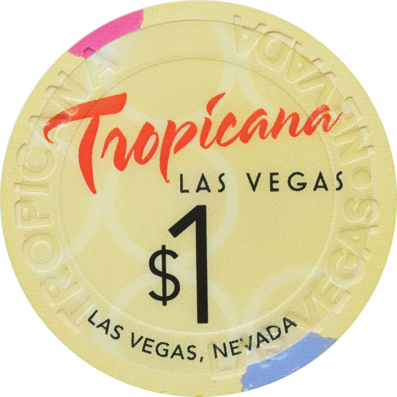 Tropicana Casino Las Vegas Nevada $1 Chip 2010