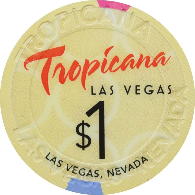Tropicana Casino Las Vegas Nevada $1 Chip 2010