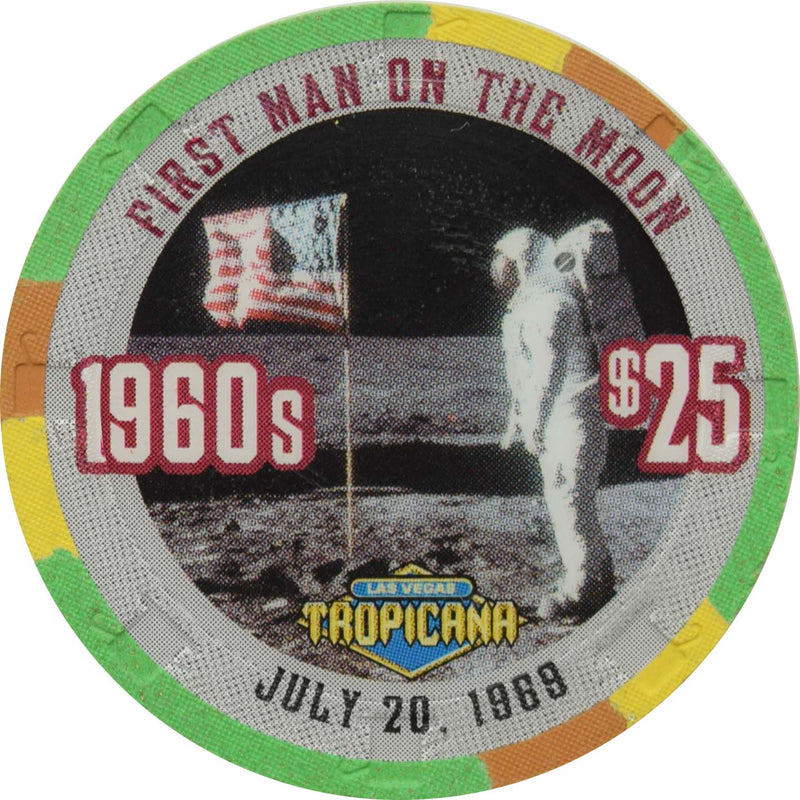Tropicana Casino Las Vegas Nevada $25 Century's Greatest Moments 1960s Chip