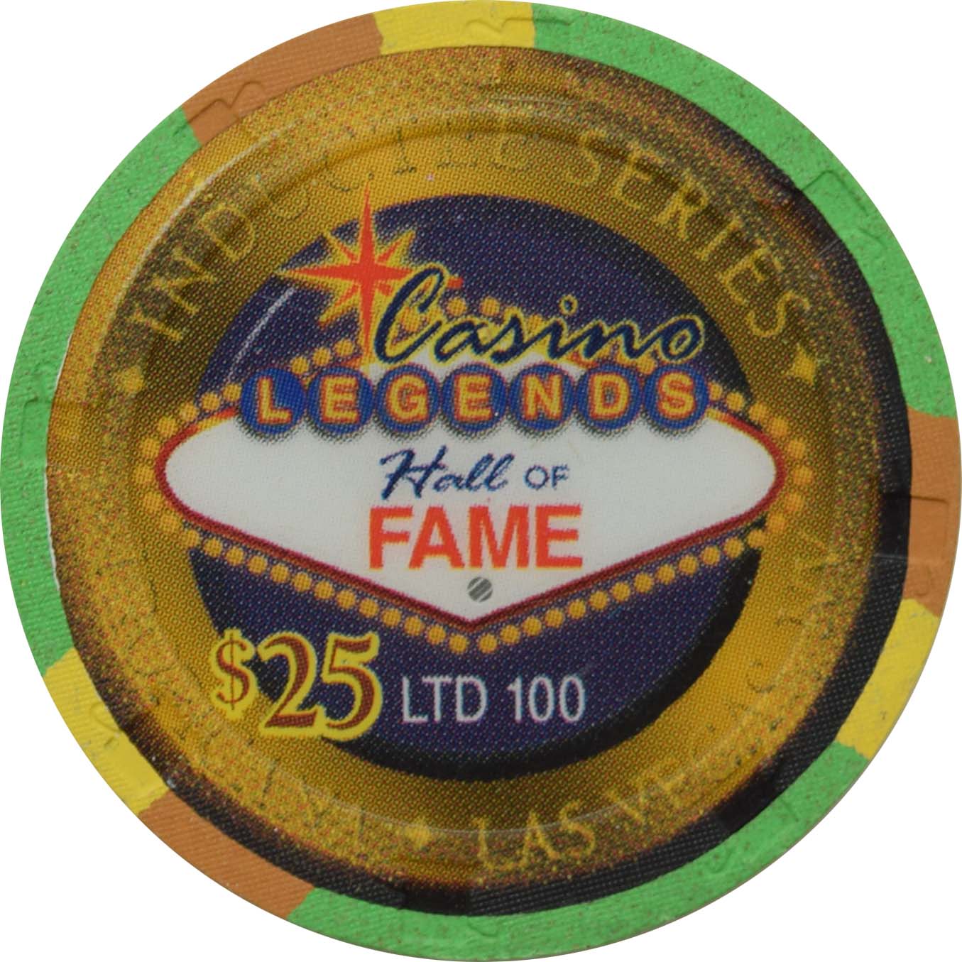 Tropicana Casino Las Vegas Nevada $25 Legends Juliet Prowse Chip 2000