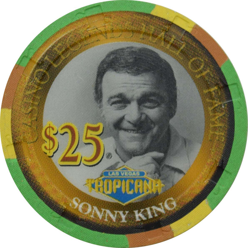 Tropicana Casino Las Vegas Nevada $25 Legends Sonny King Chip 1999