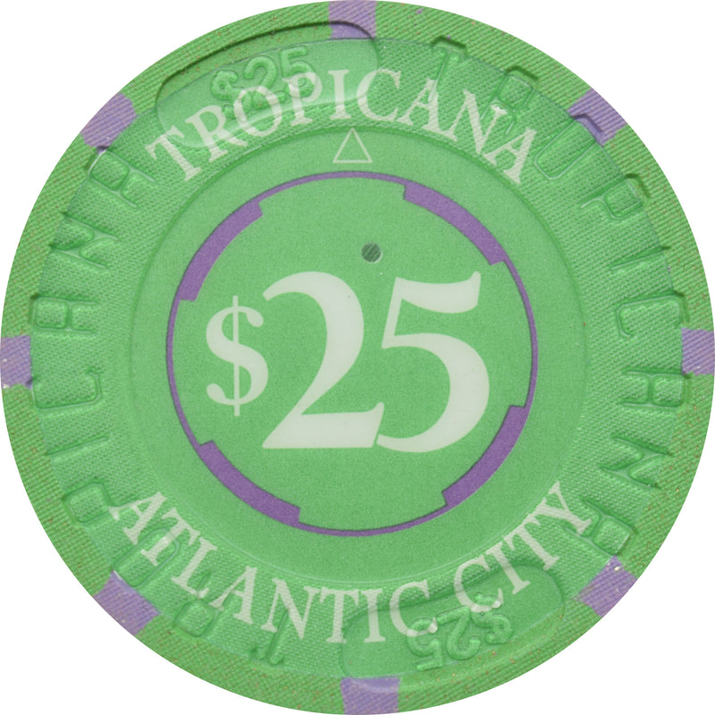 Tropicana Casino Atlantic City New Jersey $25 Blackjack Chip