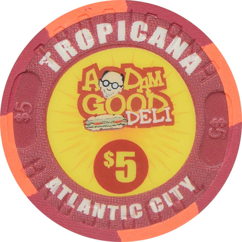 Tropicana Casino Atlantic City New Jersey $5 A Dam Good Deli Chip