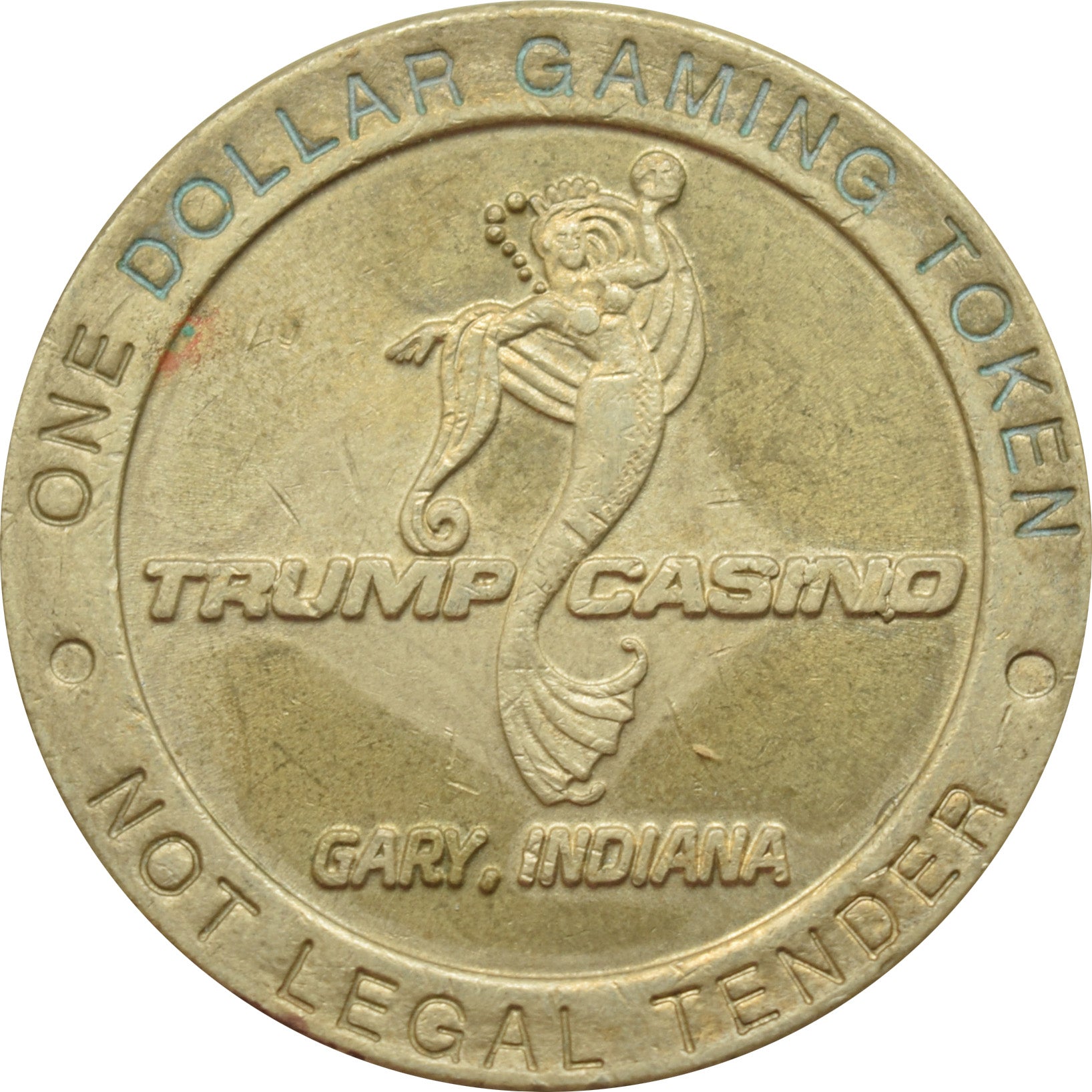 Trump Casino Gary Indiana $1 Token