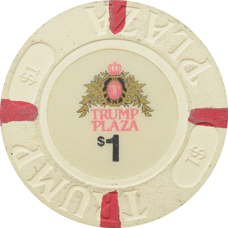 Trump Plaza Casino Atlantic City NJ $1 Chip