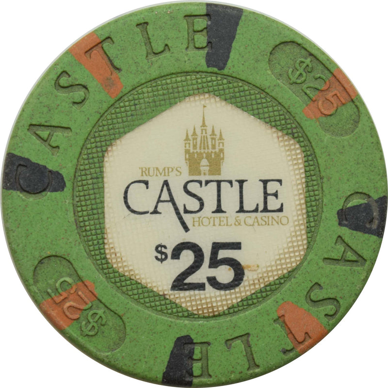 Trump's Castle Casino $25 Chip Atlantic City New Jersey