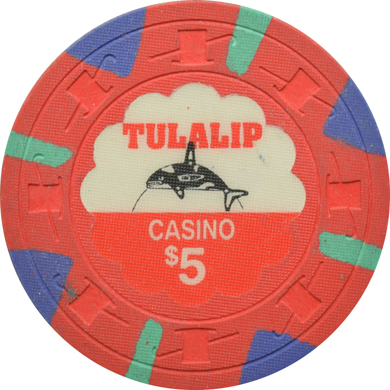 Tulalip Casino Marysville Washington $5 Chip