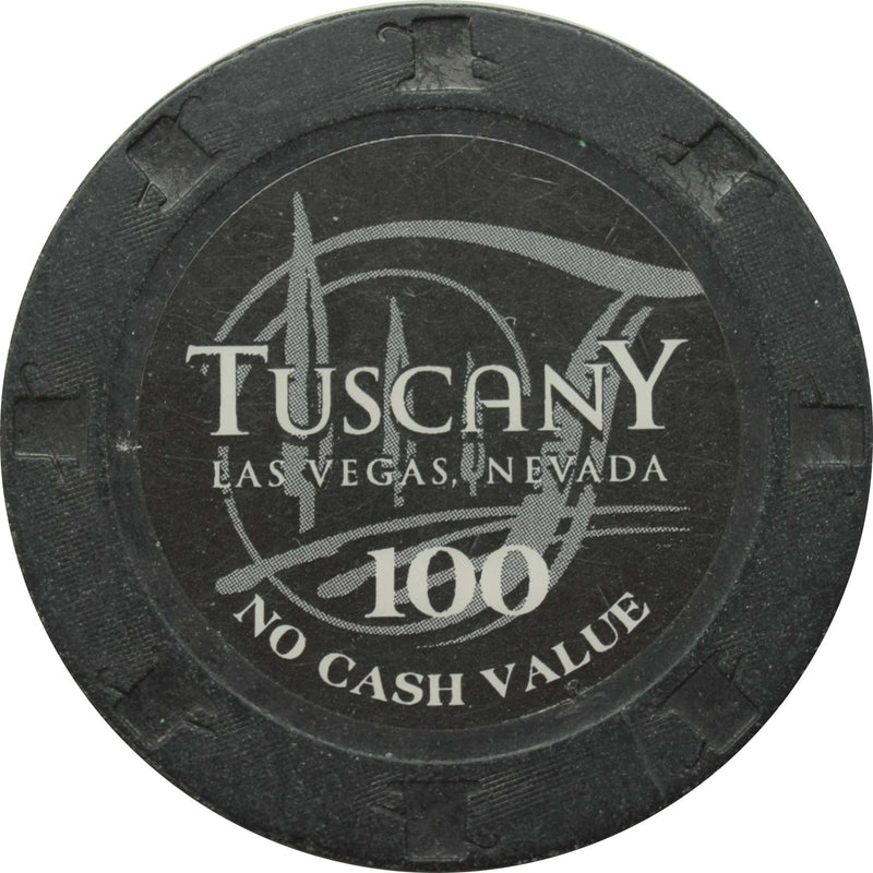 Tuscany Casino Las Vegas Nevada $100 No Cash Value Chip 2003