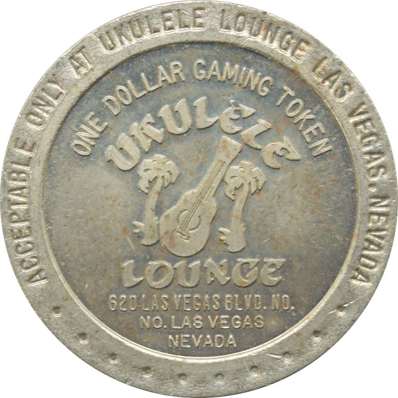 Ukulele Lounge Casino N. Las Vegas Nevada $1 Token 1989