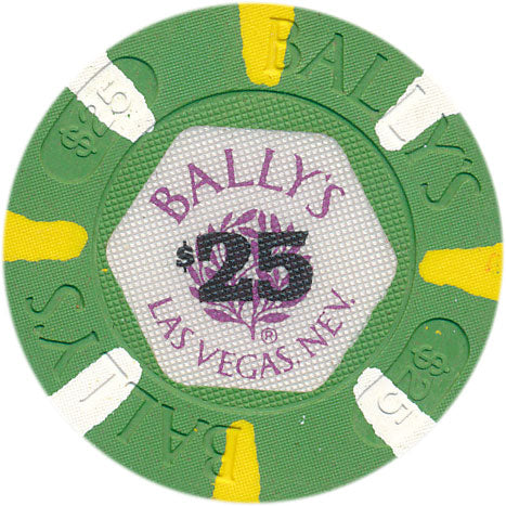 Ballys Casino Las Vegas Nevada $25 Chip 1999