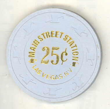 Main Street Station Casino 25cent chip 1996 - Spinettis Gaming