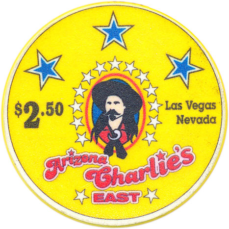 Arizona Charlies Casino East Las Vegas Nevada $2.50 Chip 2000