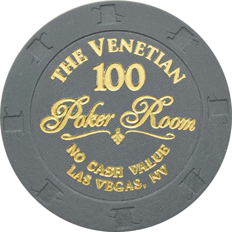 The Venetian Casino Las Vegas Nevada $100 No Cash Value Chip 2006