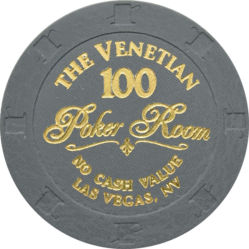 The Venetian Casino Las Vegas Nevada $100 No Cash Value Chip 2006