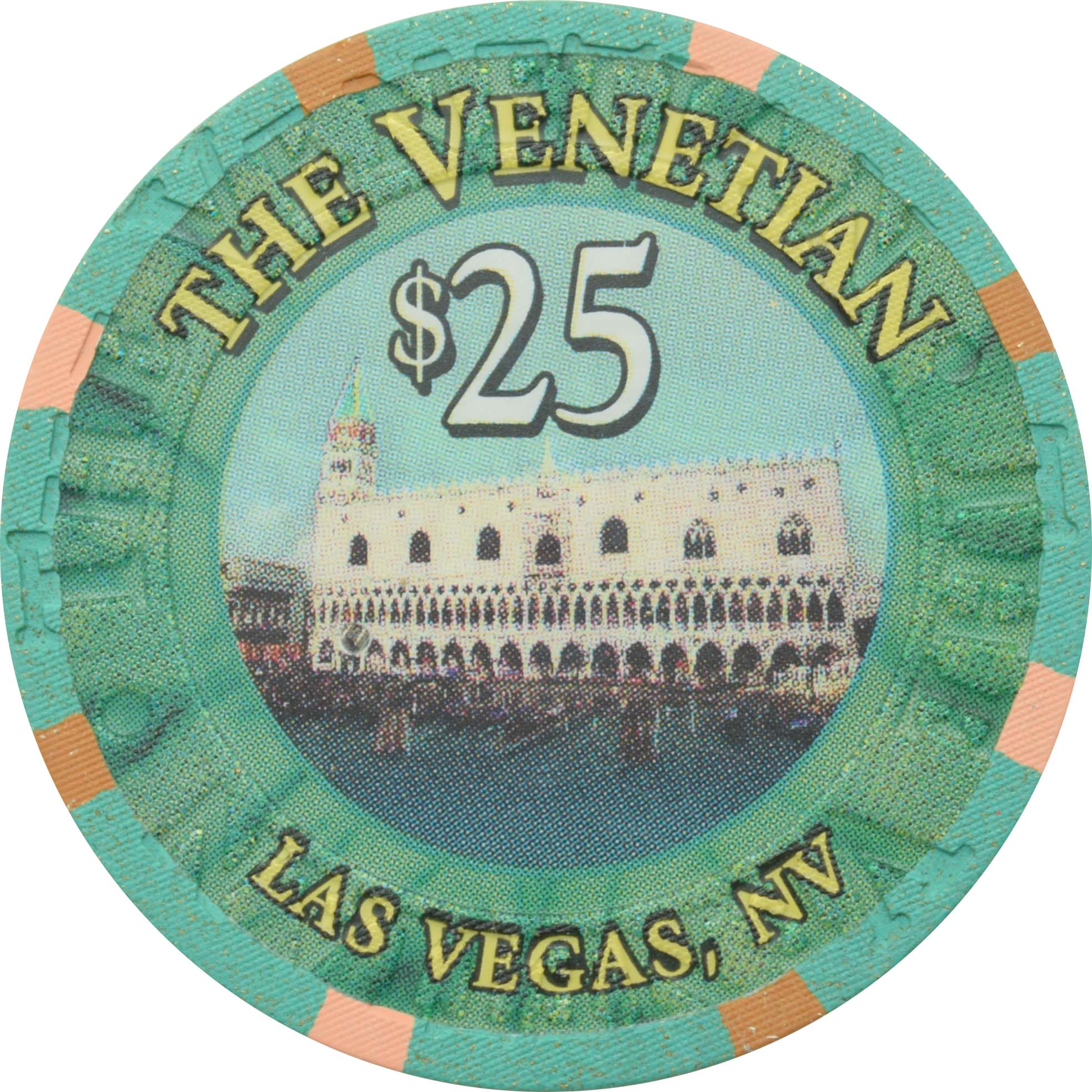 The Venetian Casino Las Vegas Nevada $25 Chip 1999