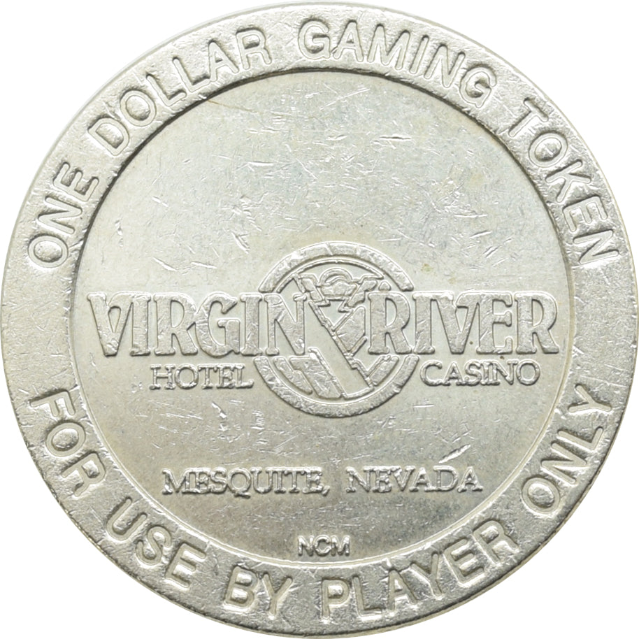 Virgin River Casino Las Vegas NV $1 Token 1990