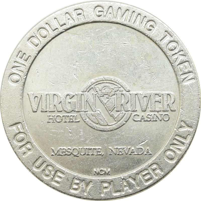 Virgin River Casino Las Vegas NV $1 Token 1990