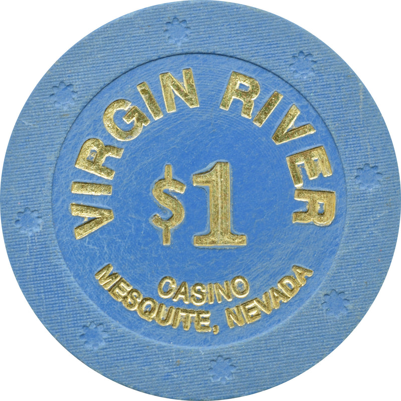Virgin River Casino Mesquite Nevada $1 Chip 2005