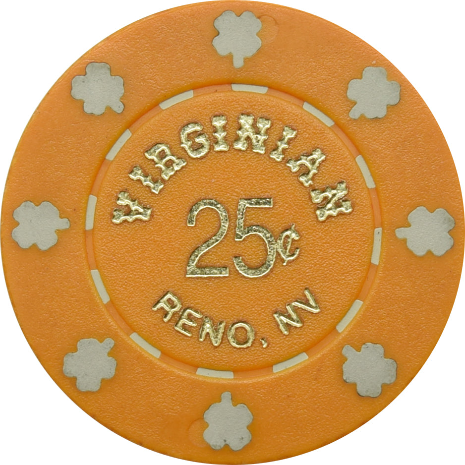 Virginian Casino Reno Nevada 25 Cent Chip 1991