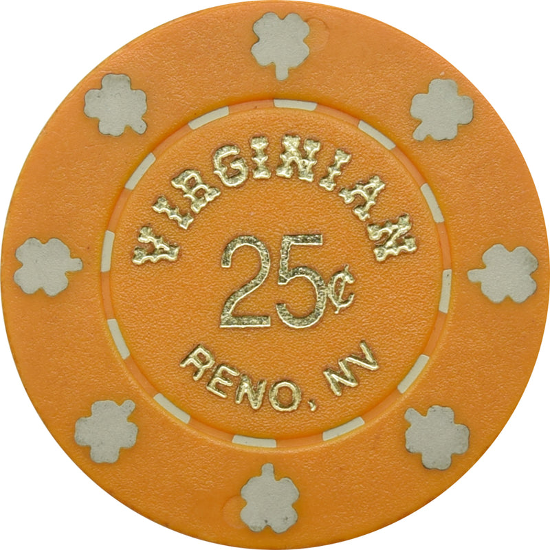 Virginian Casino Reno Nevada 25 Cent Chip 1991