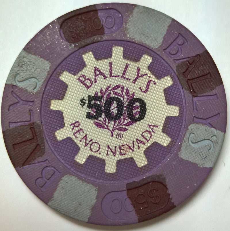 Bally's Reno $500 Casino Chip 1986 - Spinettis Gaming - 1