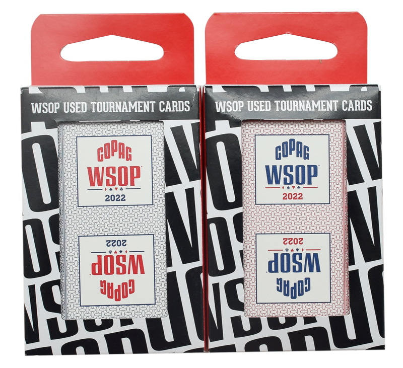 Copag WSOP 2022 Authentic Used Plastic Playing Cards Bridge Size