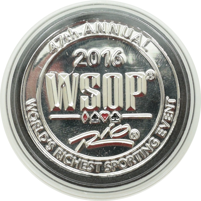 World Series of Poker (WSOP) Commemorative Serialized Coin