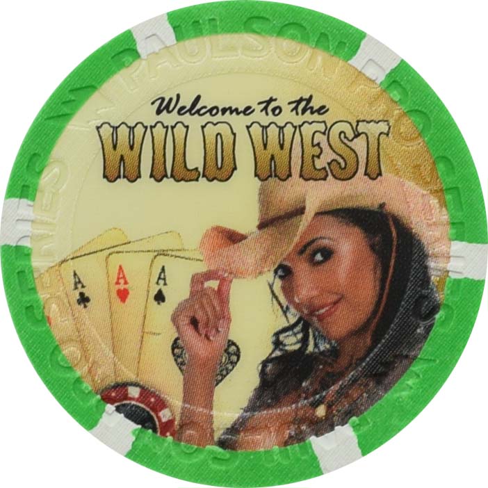 Paulson Pro Series Welcome To The Wild West $25 Chip 41mm