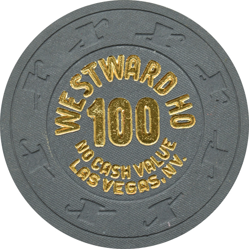 Westward Ho Casino Las Vegas Nevada $100 NCV Chip 2000s