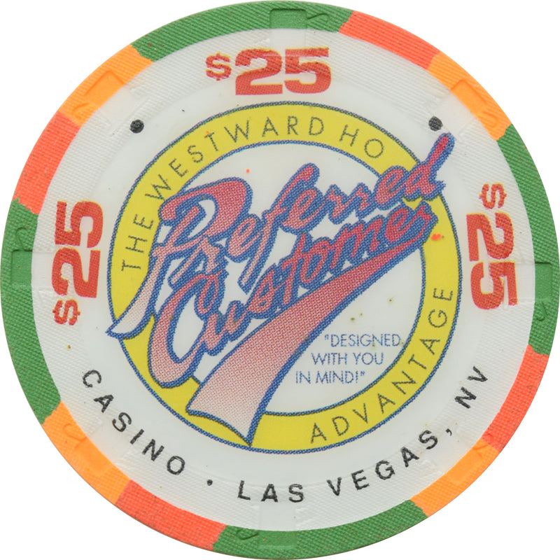 Westward Ho Casino Las Vegas Nevada $25 Grubstake Jamboree Chip 1996